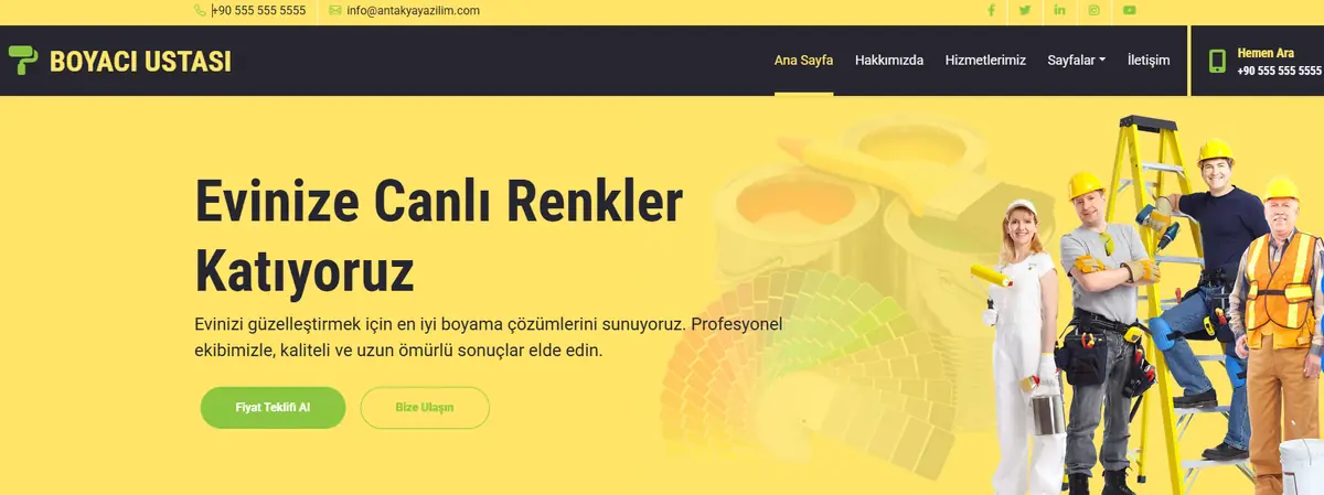 Boya Ustası projesi ekran görüntüsü